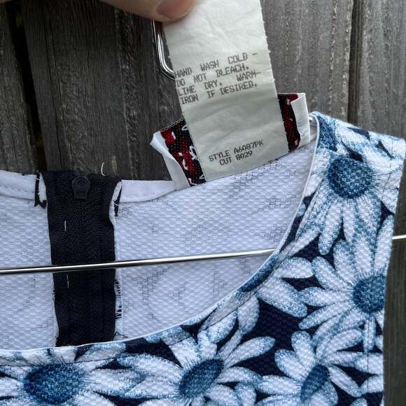 Vintage Street Flower Daisy Tank Top Dress - Picture 3 of 6